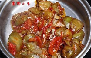 家常西红柿烧茄子做法步骤图8