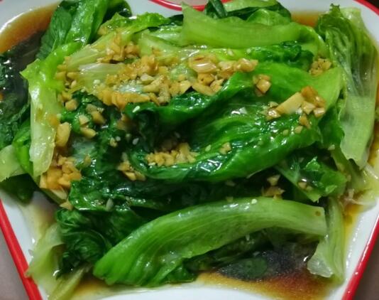 白灼青菜