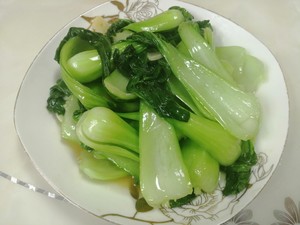 小青菜做法步骤图4