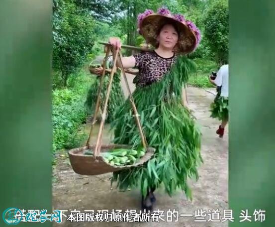 想让自己生活好一点!农村大妈抱自家蔬菜走秀视频火了!