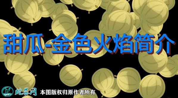 甜瓜新品种:金色火焰简介