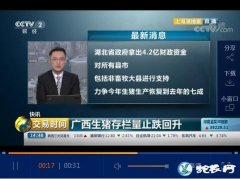 广西生猪存栏量止跌回升！猪价格有望下...