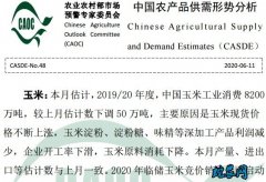 2020年6月中国农产品供需形势分析...