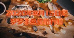 2020年8月15日尼罗罗非鱼价格行...
