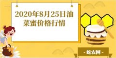 2020年8月25日油菜蜜价格行情、...