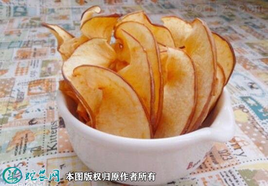 苹果脆片的加工方法工艺流程